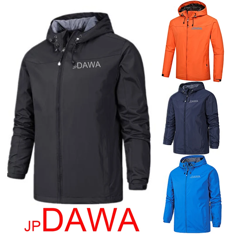 Fishing shirt jp Dawa men's spring and autumn hooded windproof and rainproof breathable jacket mountaineering and hunting jacket