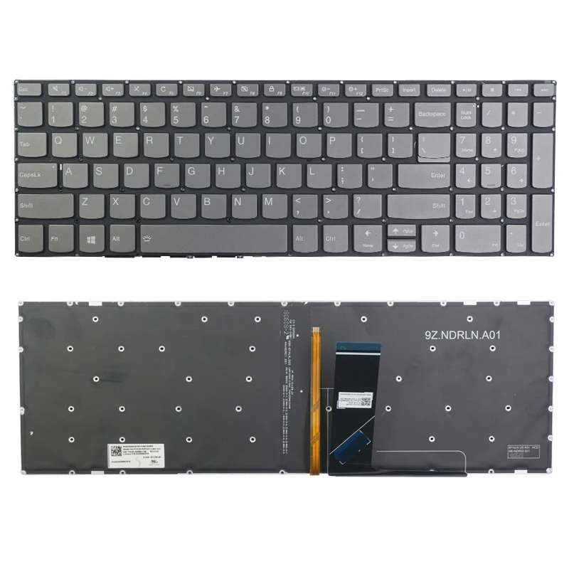 New US Spanish Laptop Keyboard for Lenovo IdeaPad V330-15IKB V330-15ISK V130-15IGM V130-15IKB 720S-15 720S-15ISK 720S-15IKB