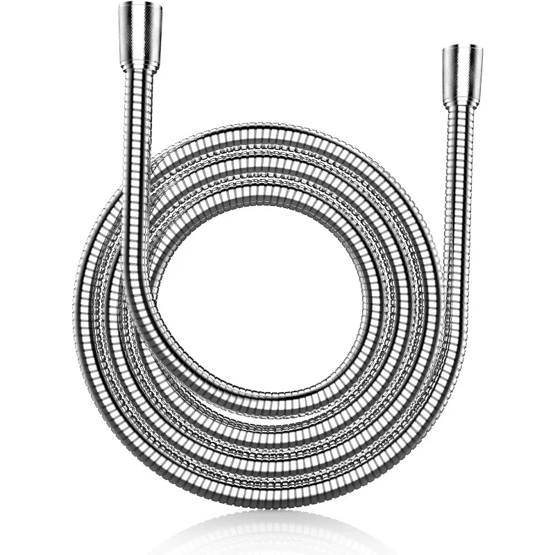 

1.5M Shower Hose Flexible 304 Stainless Steel Water Pipe Shower Head Pipe Waterproof Bathroom Piping Bathroom Accessories