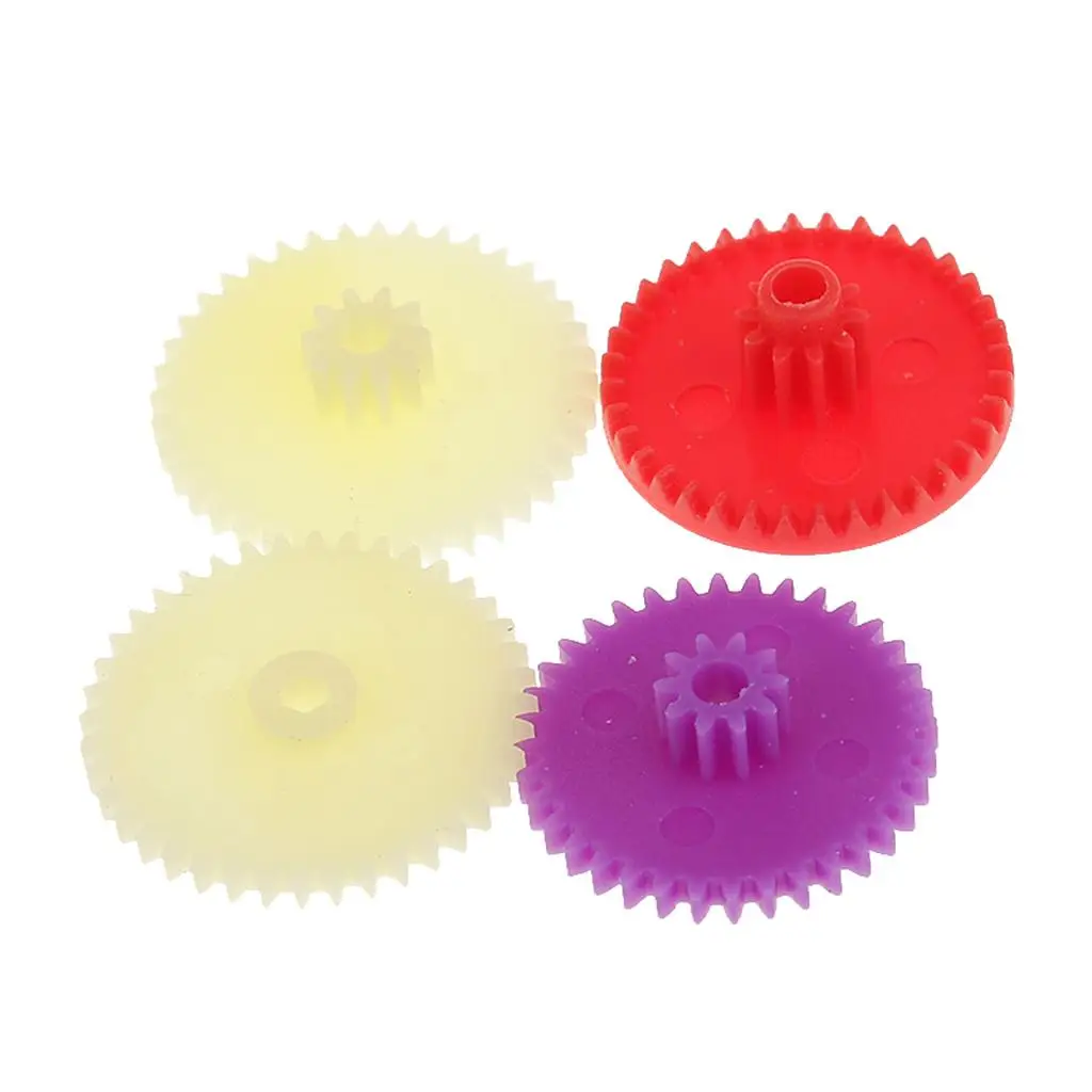 DIY Plastic Gears Set Model Making Accessories Gear Wheel for RC Car Plane Boat Robot Projects