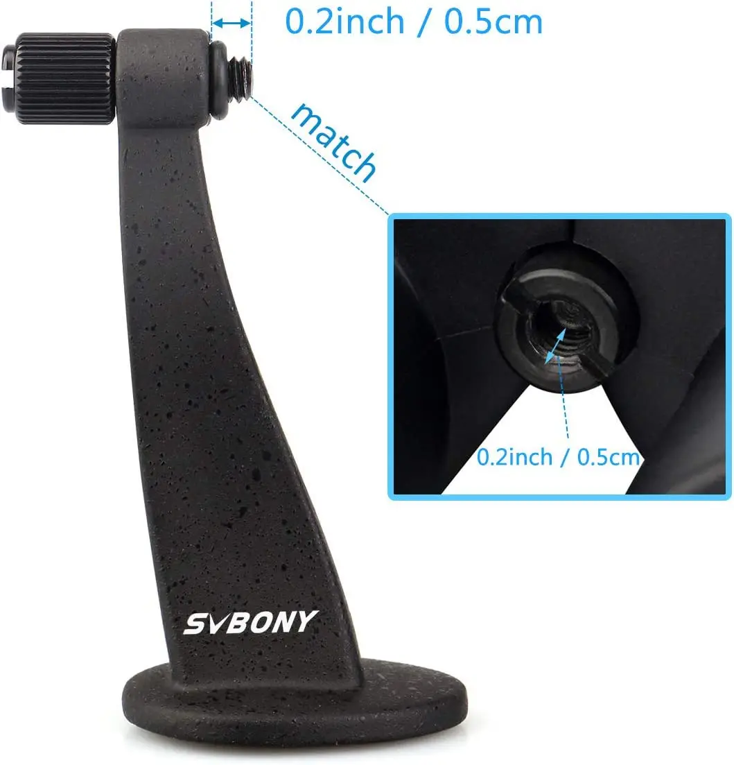 Imagem -03 - Svbony Sv111 Adaptador de Tripé Binocular Suporte de Montagem de Suporte de Tripé de Metal para Binóculos de Conexão