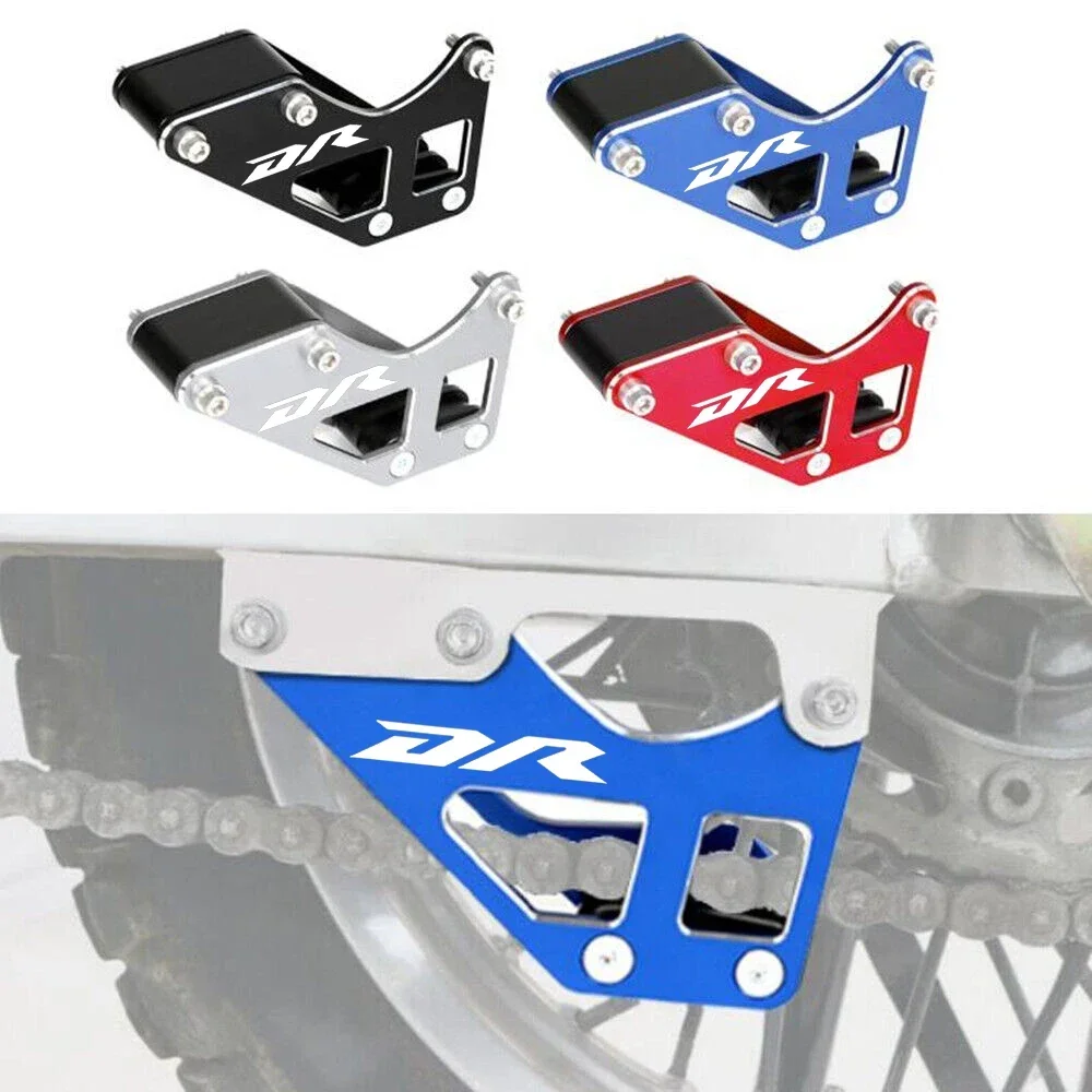 DR LOGO Motorcycle 3D Chain Guard Guide Case Saver For Suzuki DR650 DR650SE 1996-2022 DR250SE 1993-1995  DR350SE 1994-1999