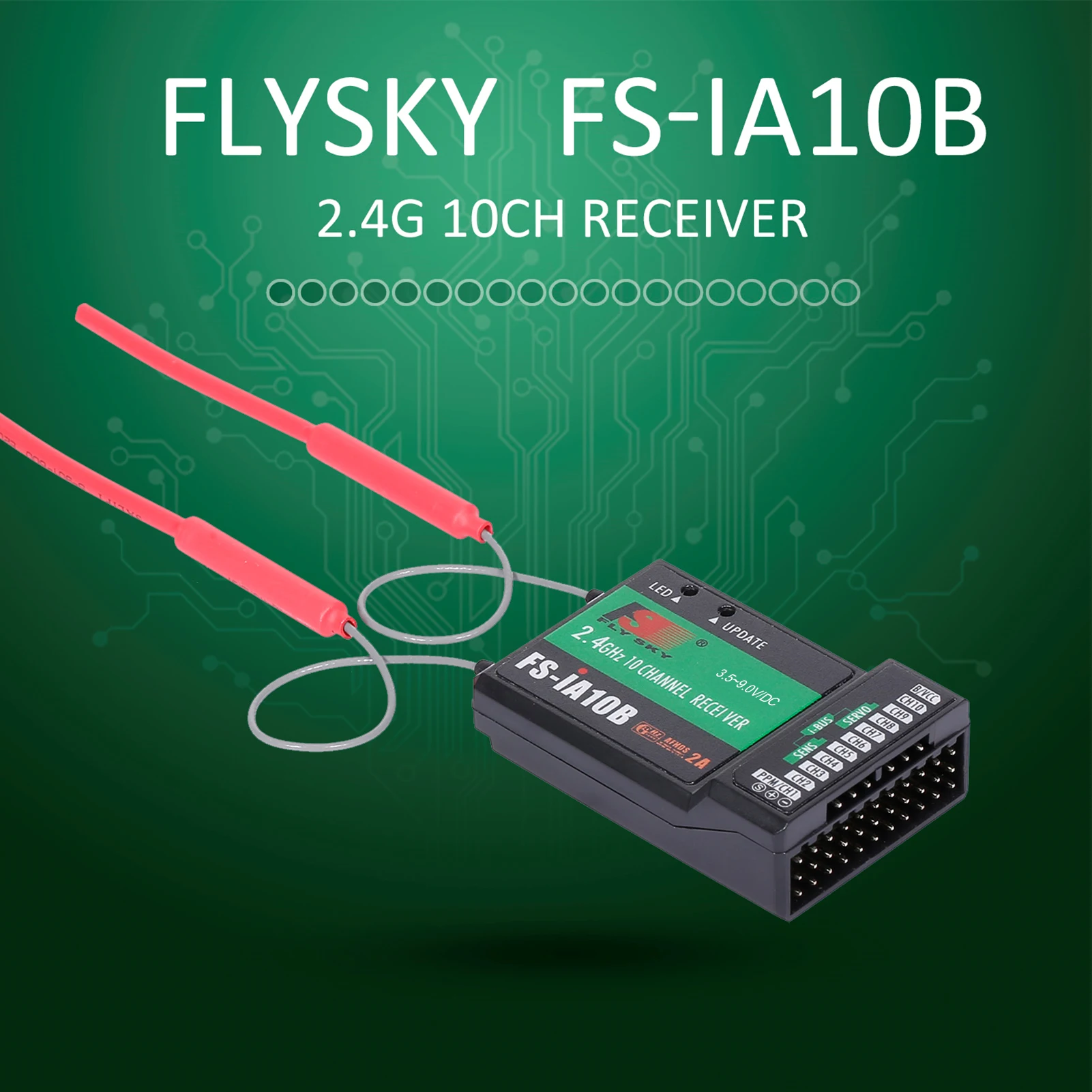 FS-iA10B ตัวรับสัญญาณ RC เครื่ - Rc Helicopter Remote Control บทวิจารณ์และราคา