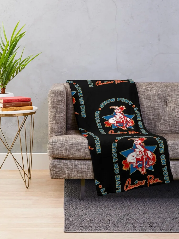 Orville Peck - Show Pony Design Throw Blanket Blankets Sofas Of Decoration Weighted Large Blankets