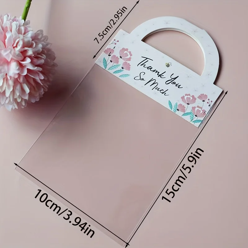 200 Stück florale und nummerierte faltbare Kopfkarten mit gestanzten Löchern – Schmuckherstellung, Präsentationstaschen, Halsketten, dekorative Verpackungen – Detail 7