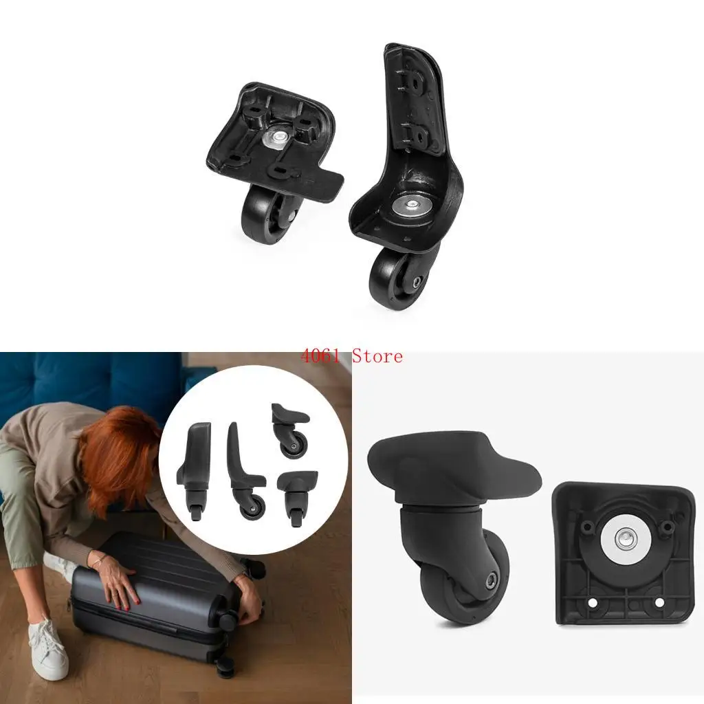 

4Pieces Luggage Suitcase Spinner Replacement For Easy Travel