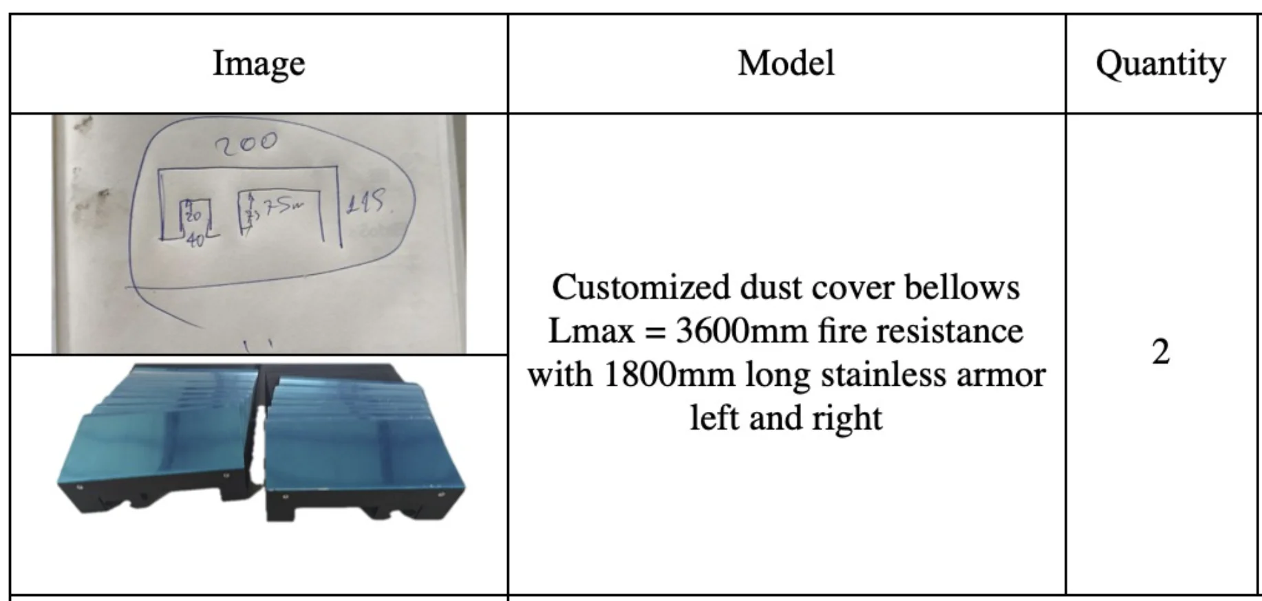 customized-cnc-dust-cover-bellows-3600mm-with-stainless-steel-armor-protect-bellows-cover-1800mm