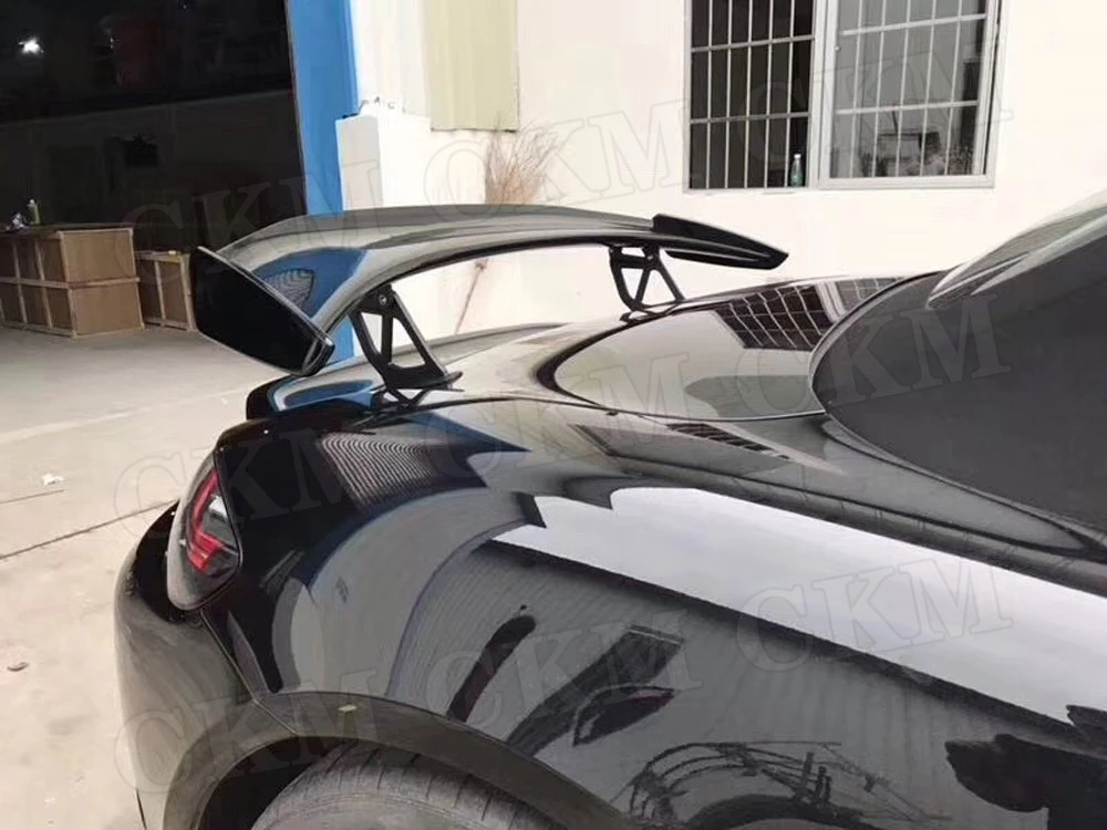 

Carbon Fiber/FRP Rear Trunk lip Spoiler wing Case For Porsche Cayman 981 986 987 718 GT4 GT 2016 2017 2018 2019 Auto Body Kits