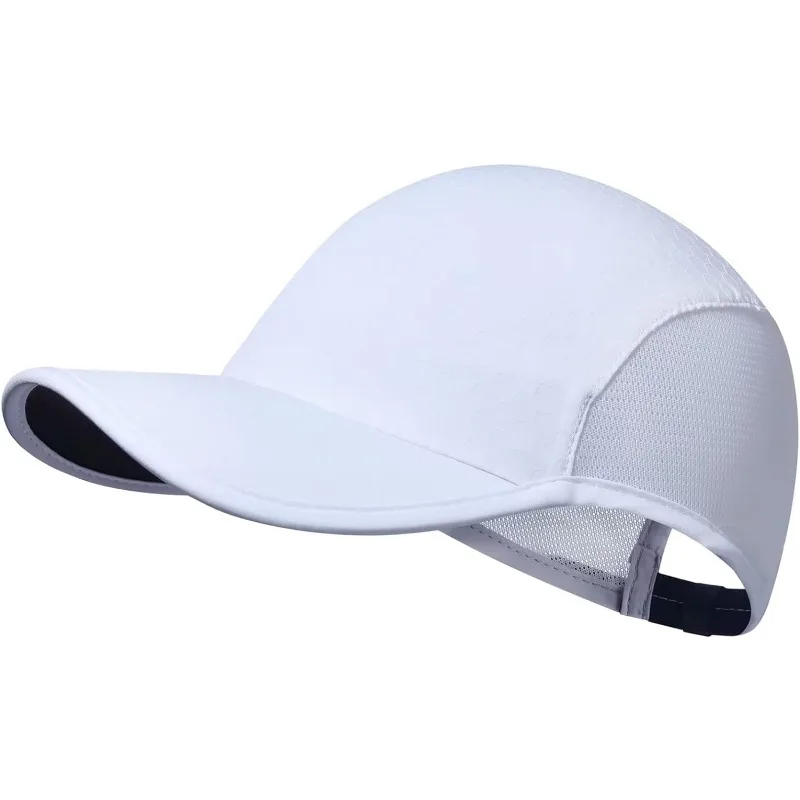 GADIEMKENSD Stretch Lightweight Running Sport Hat Quick Dry Baseball Cap Men Sports Running Sweat Snapback Sun Hat