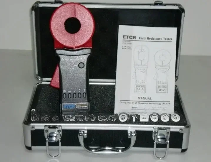 

ETCR2100+ Clamp On Ground Resistance Tester meter 0.01~1200 ohm