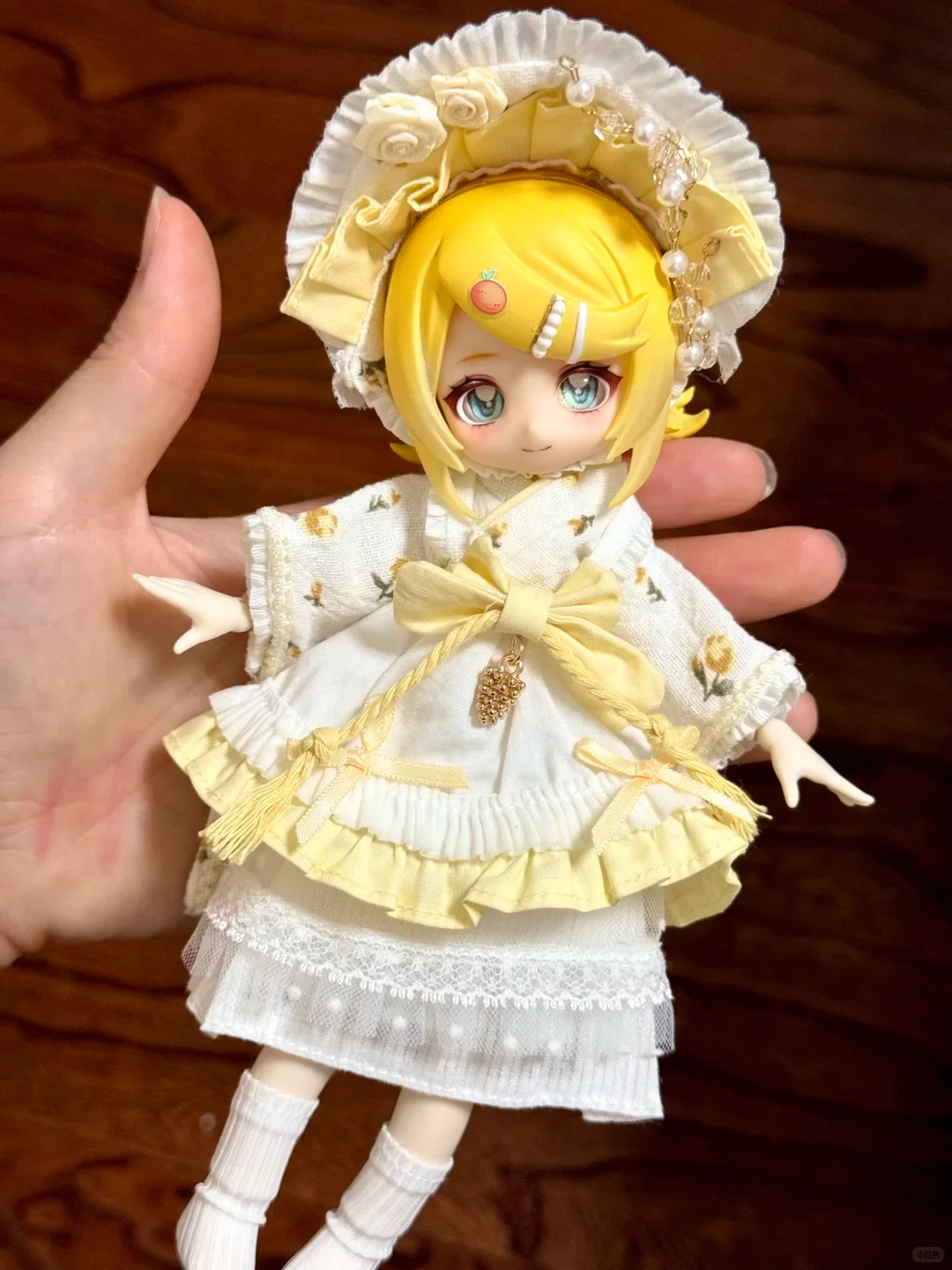 

Только одежда, десертная серия, молочно-желтая детская одежда, 12-очечная кукла Ob11, юбка Bjd, кукольная одежда, комплект кукольного платья ручной работы