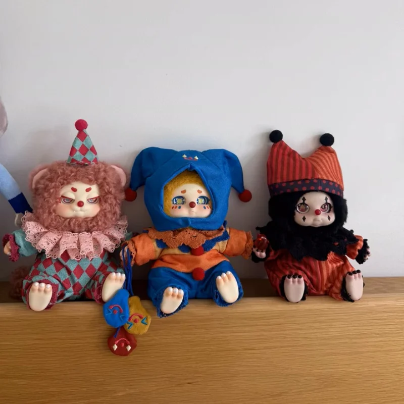 Cino Dreamland Circus Series Plush Blind Box Toys Cute Action Anime Figure Kawaii Mystery Box Model Designer Doll Gift