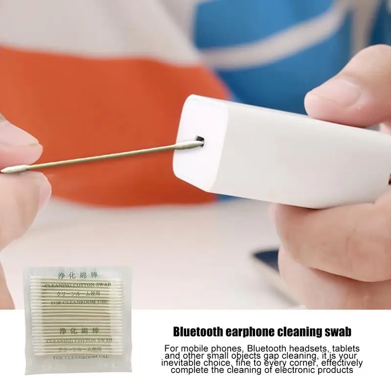 Electronics Cotton Swab Cleaning Electronics Precision Double Ended Cotton Swabs For Cleaning Multi Functional Swabs For Makeup