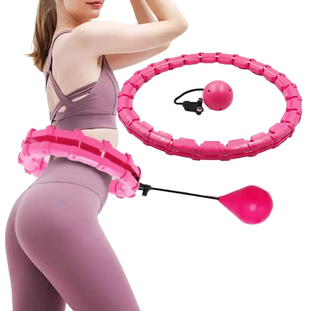 Adjustable Sport Hoops Abdominal Thin Waist Exercise Detachable Massage Hoops Fitness Equipment Gym Home Training Weight Loss