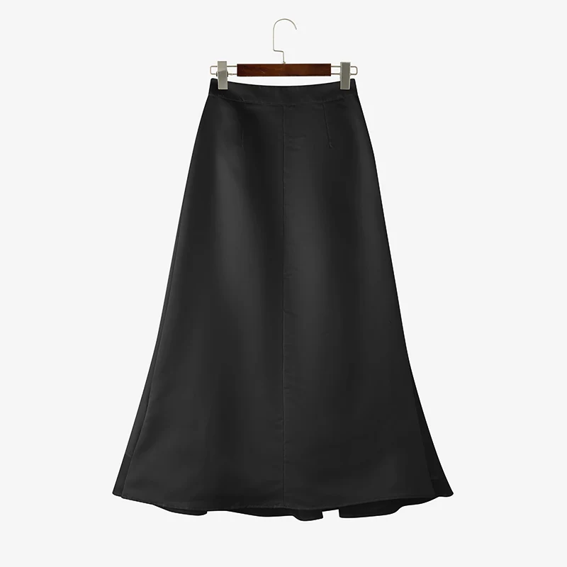 ZANZEA Elegant Office Skirts Women Lace Patchwork Overskirts Summer Party A-Line Solid Color Bottoms Fashion 2026