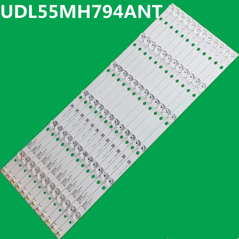 12PCS LED Backlight Strip 6lamps For UDL55MH794ANT 35022685 35023076 55K1US U55D9000 LSC550FN11-7/9