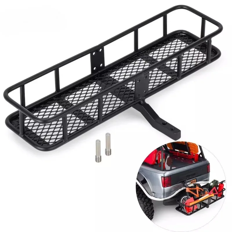 

Simulated Metal Rear Suspension Spare Tire Rack Accessories 1/10 RC Crawler Car TRX4 Defender SCX10 RC4WD TRX6 Tank 300 Wrangler