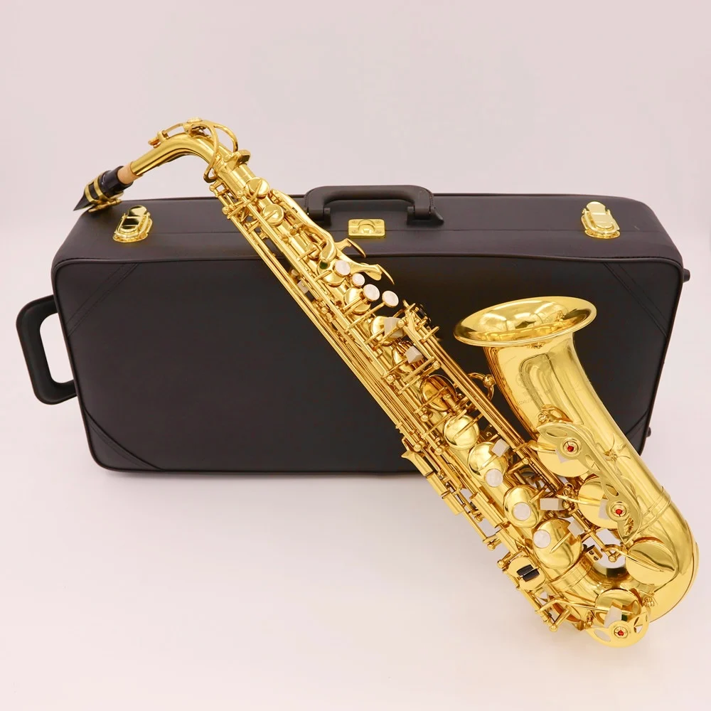 YAS-62 Alto saxophone professional Alto saxophone series gold lacquer saxophone brass manufacturing