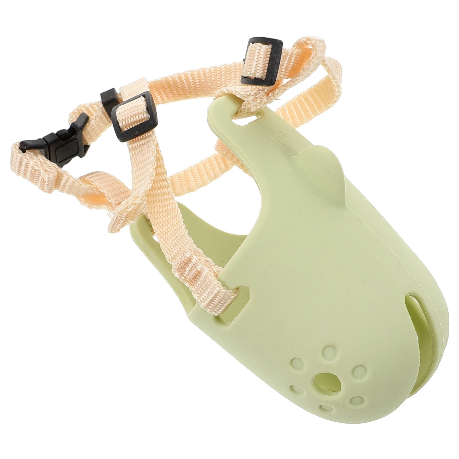 

Corgi Dog Muzzle Plastic Cage Adjustable Strap Soft Breathable Anti-Biting Anti-Scavenging Small Medium Dogs Training Grooming