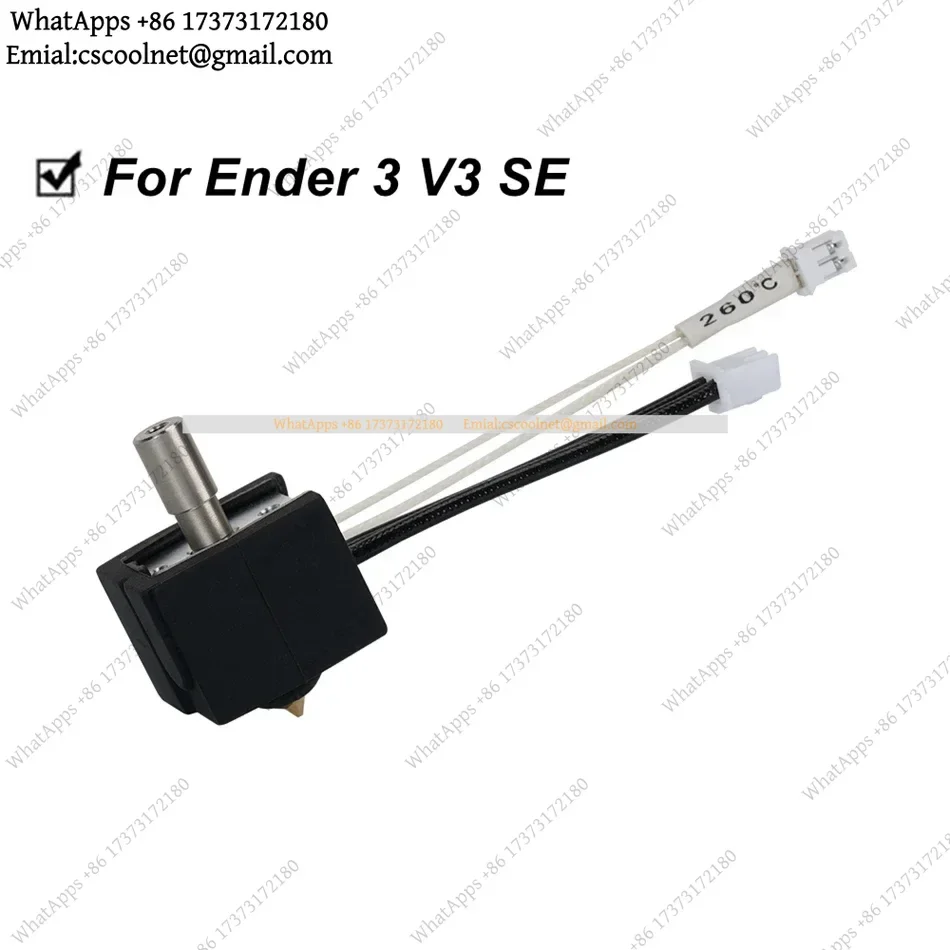 Hotend Kit Heatbreak Cartridge Heating Block For Creality Ender 3 V3 SE 3D Printer Extruder Parts Accessories Replacement