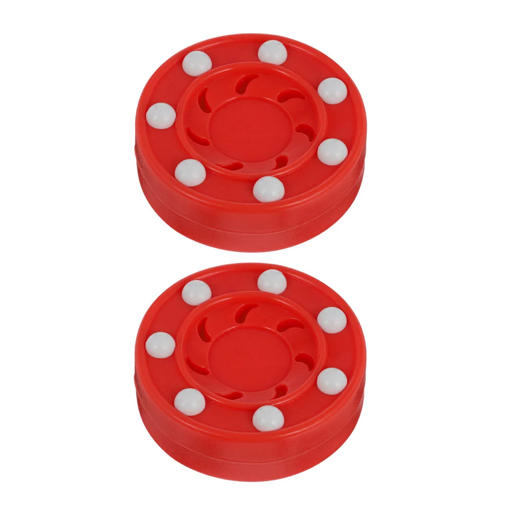 2 Pcs Sports Accessories Fitness Child Hockey IDS Pp Official Puck Professional Training Gaming