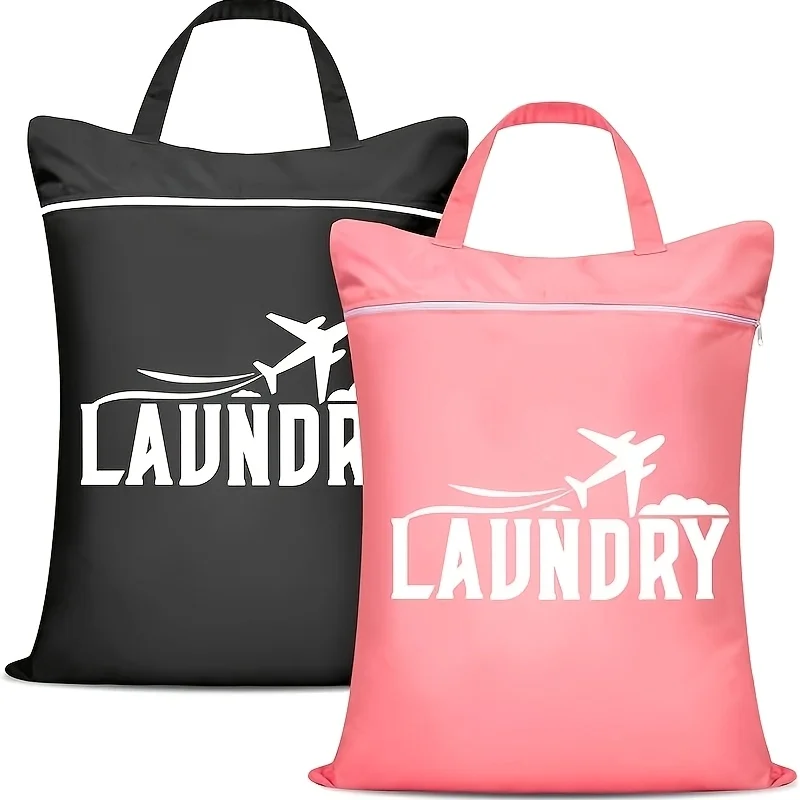 1 Travel Laundry Bag with Handle, Suitable for Cleaning Dirty Clothes, Wet and Dry Swimsuit Bag, Fitness Training Bag