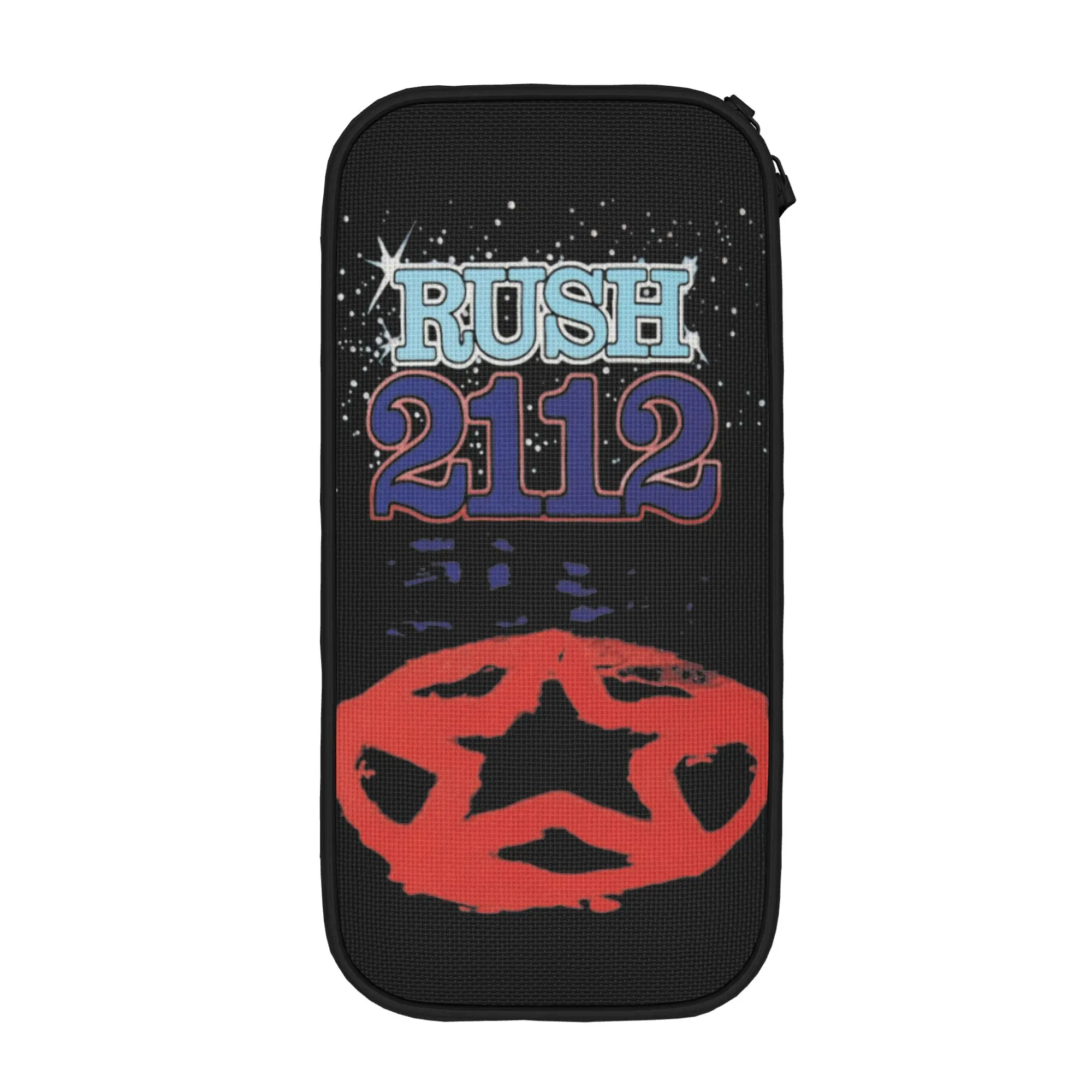 

Креативные пеналы-косметички Creative Roll Never Walk Alone Rush 2112 Band для девочек и мальчиков, большие школьные сумки на молнии для студентов