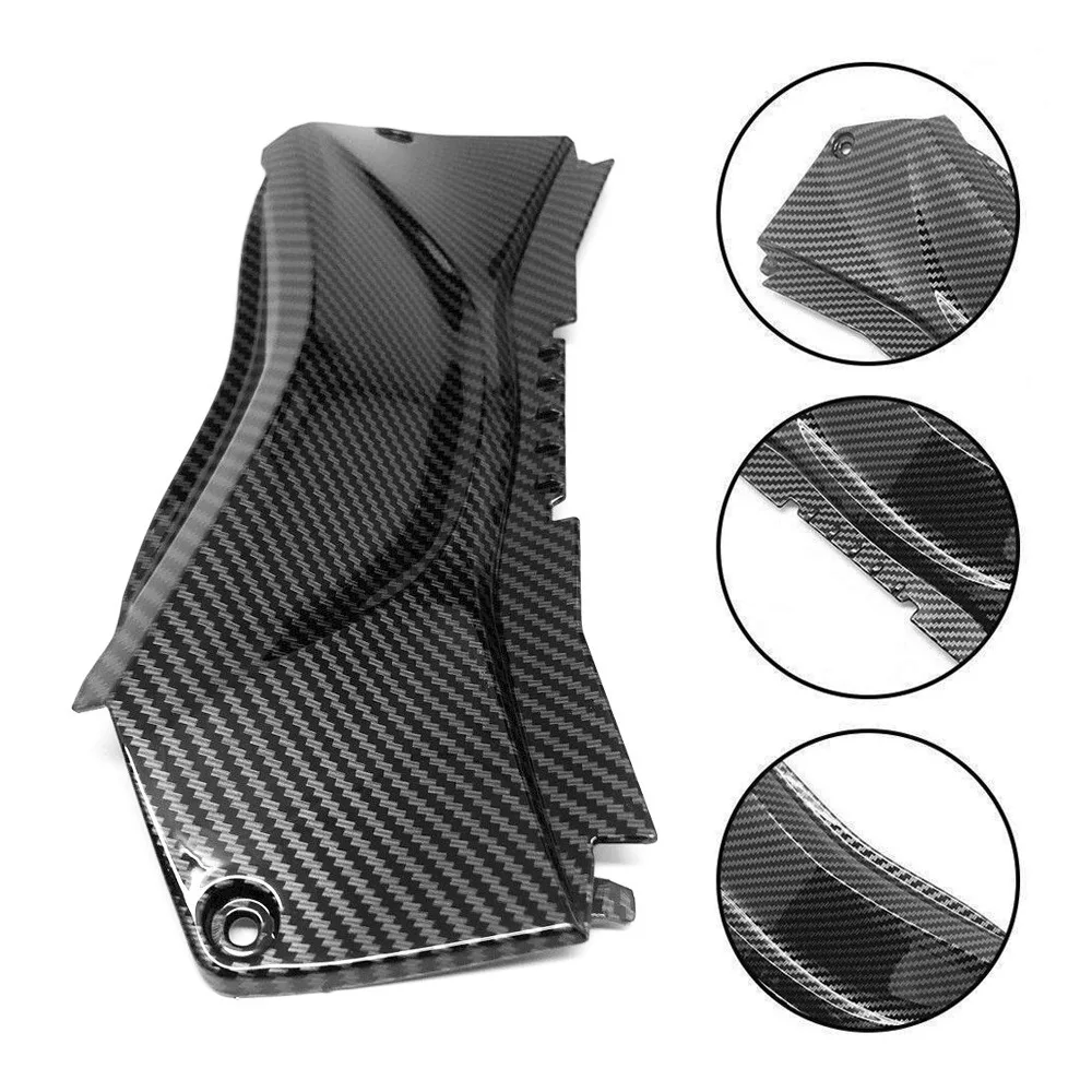 دراجة نارية الذيل الخلفي الأوسط هدية القلنسة ألياف الكربون الطلاء صالح لياماها YZF R3 R25 2014-2020 MT-25 MT-03 FZ-03 2021-2023 #2