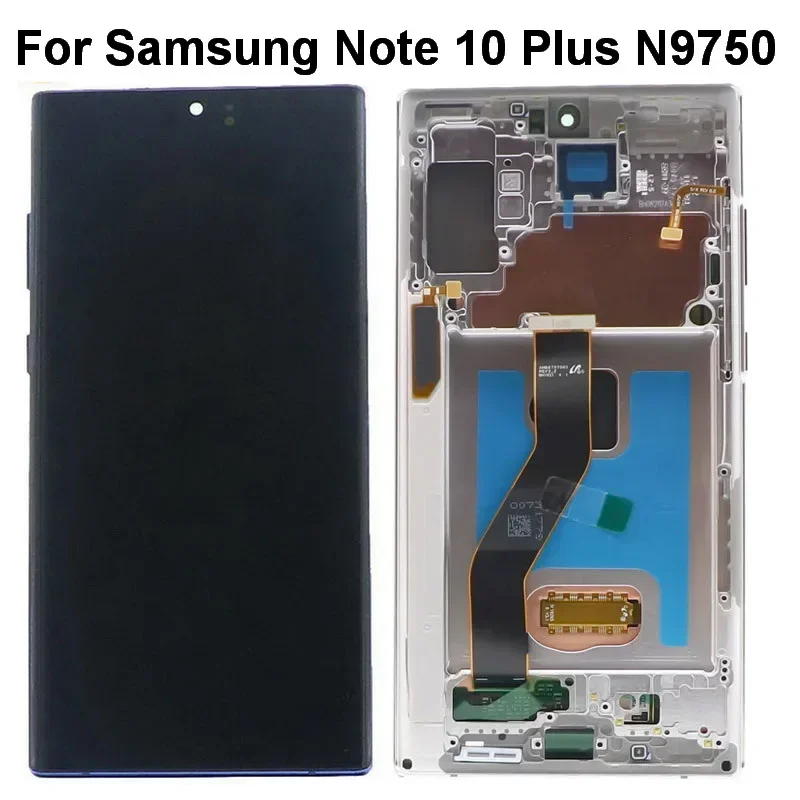 

6.8" Display For Samsung Galaxy Note10 Plus AMOLED Lcd Screen N9750 N975F Note10+ LCD Display Touch Screen Digitizer Assembly