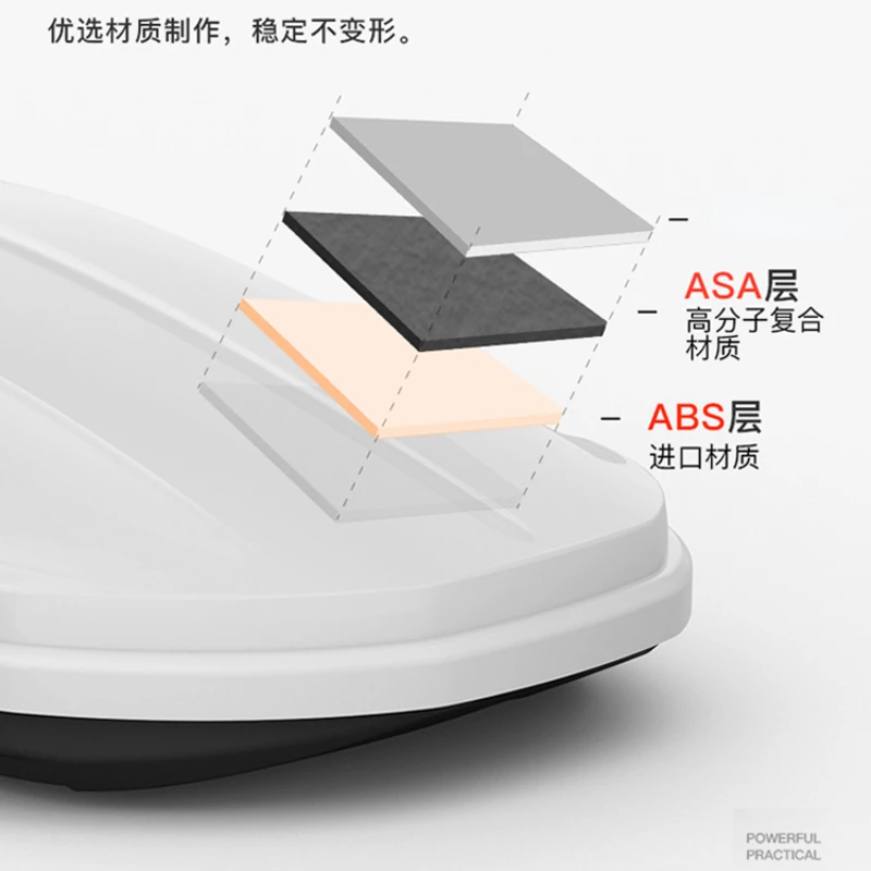 صناديق السقف العالمية ذات السعة الكبيرة لحقيبة السفر أو الصندوق العلوي لرف الأمتعة