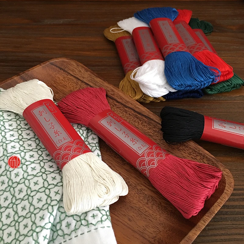 

Wholesale Price 900 Meters Home Make Embroidery Pad Pillow Decoration Sew Dark Color 6 Strands Sashiko Thread