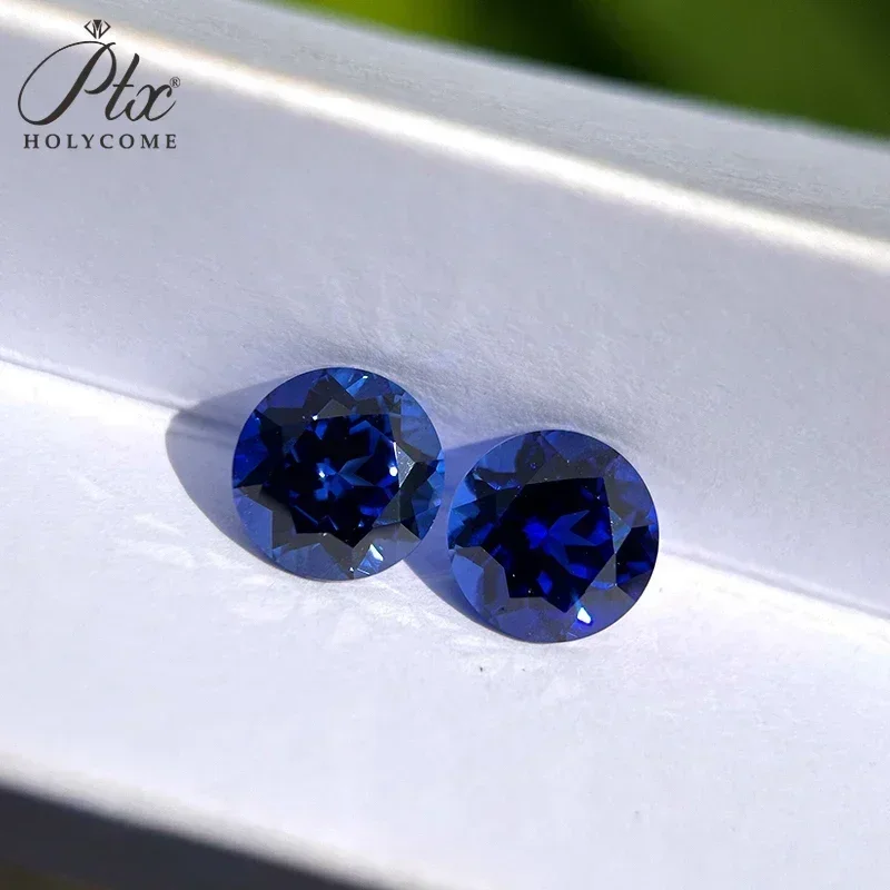 

AGL Brilliant Round Cut Hot Sale Natural Lab Grown Sapphire VVS1 AGL Certificated Diamond Beads Jewelry Making Charms