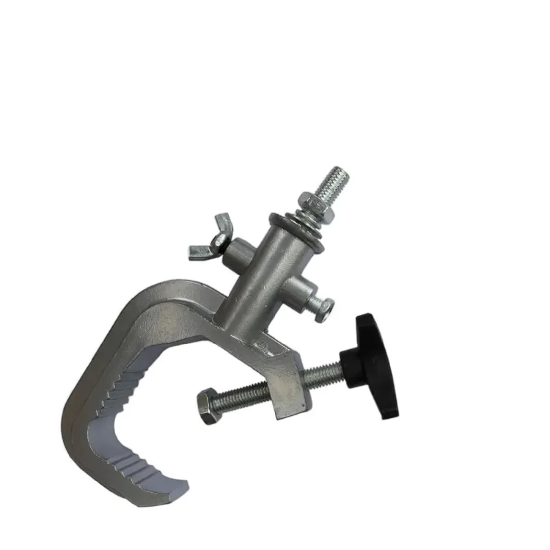 

Pack of 2 Stage Light Hooks for Led Par/Moving Heads -Supports up to 80kg, Adjustable from 30 - 52mm Clamp Size