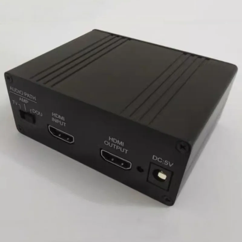 HDMI Audio Extractor 4K 3D MHL Support I2S Coaxial Optical Output for HDMI I2S Digital to Analog Converter DAC Adapter