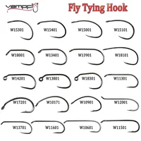200 Uds. Anzuelo de pesca con púas y sin púas, ninfas, Pupa, huevo, mosca seca, plantilla para mosca húmeda, anzuelo para ninfa, serpentina Caddis, anzuelo para atar moscas