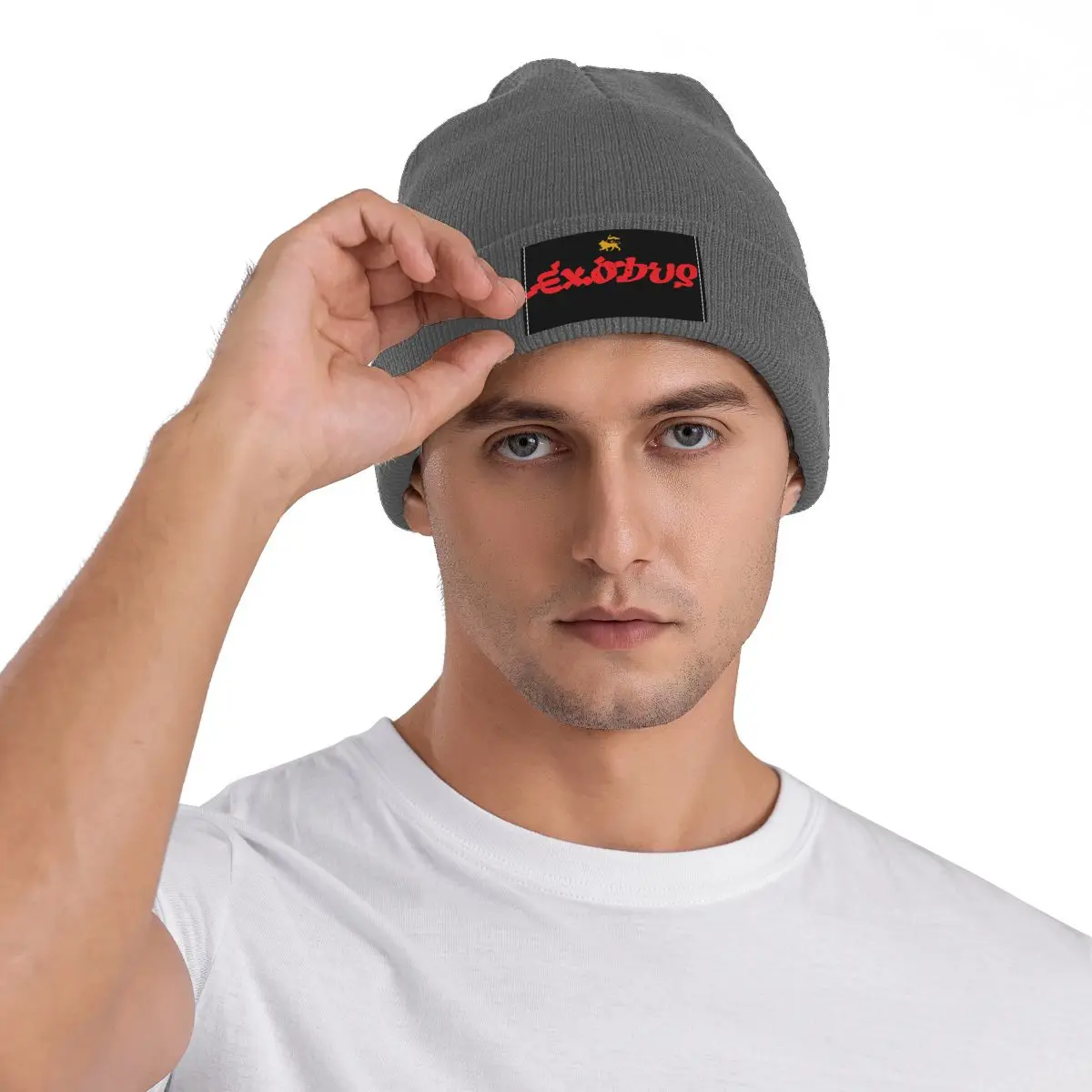 الخروج الشتاء Skullies Beanies قبعة دافئة الخريف محبوك القبعات بونيه قبعات للنساء الرجال #1