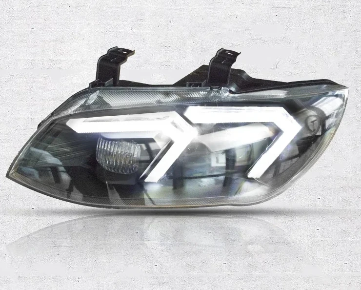

Фара для BMW E92 Светодиодная фара 2011-2013 Фара E92 330I 335I DRL Указатель поворота Дальнего света Объектив проектора «ангельский глаз»