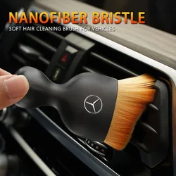 Car Air-Conditioner Outlet Dust Brush For Mercedes Benz AMG W203 W206 W220 W205 W211 W212 W201 W204 Multi-purpose Cleaning Tools