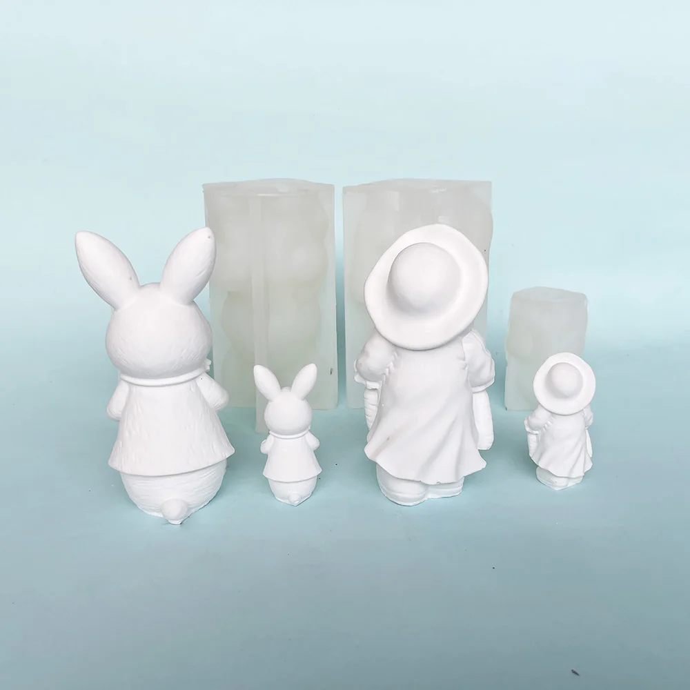 Bunny with Heart Cup Silicone Mold – Perfect for Cute and Whimsical Creations Description