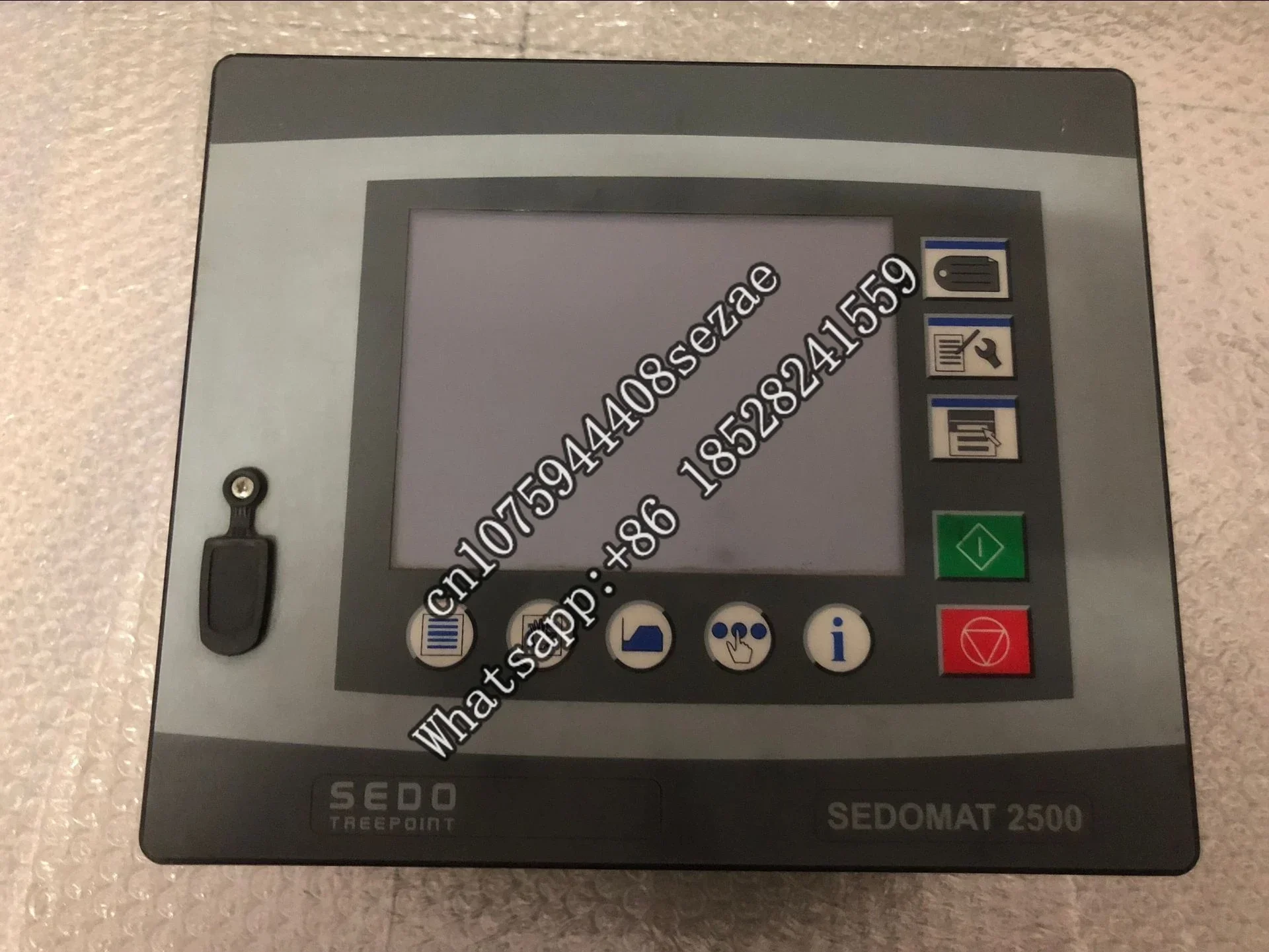 

SEDO Dyeing Machine System Screen SEDOMAT 2500 Original Spot A9020999