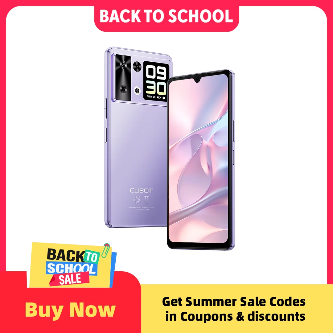 Smartphone Android 15 Cubot P90, 6,88 Zoll 120 Hz Bildschirm, 24 GB RAM (12+12 GB erweitert), 256 GB ROM, G100 Octa-Core 2,2 GHz Prozessor, 64 MP Kamera, 5100 mAh Akku, NFC telefone,
