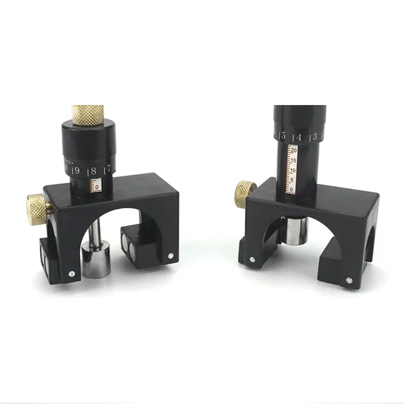 2Pcs Precision Magnetic Planer Knife Setting Jig Planer Blade Height Calibrator Woodworking Planer Knife Setting Tool