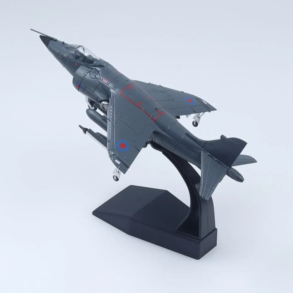 1/72 مقياس البحر هارير يموت الصب طائرة نموذج معدني للهدايا
