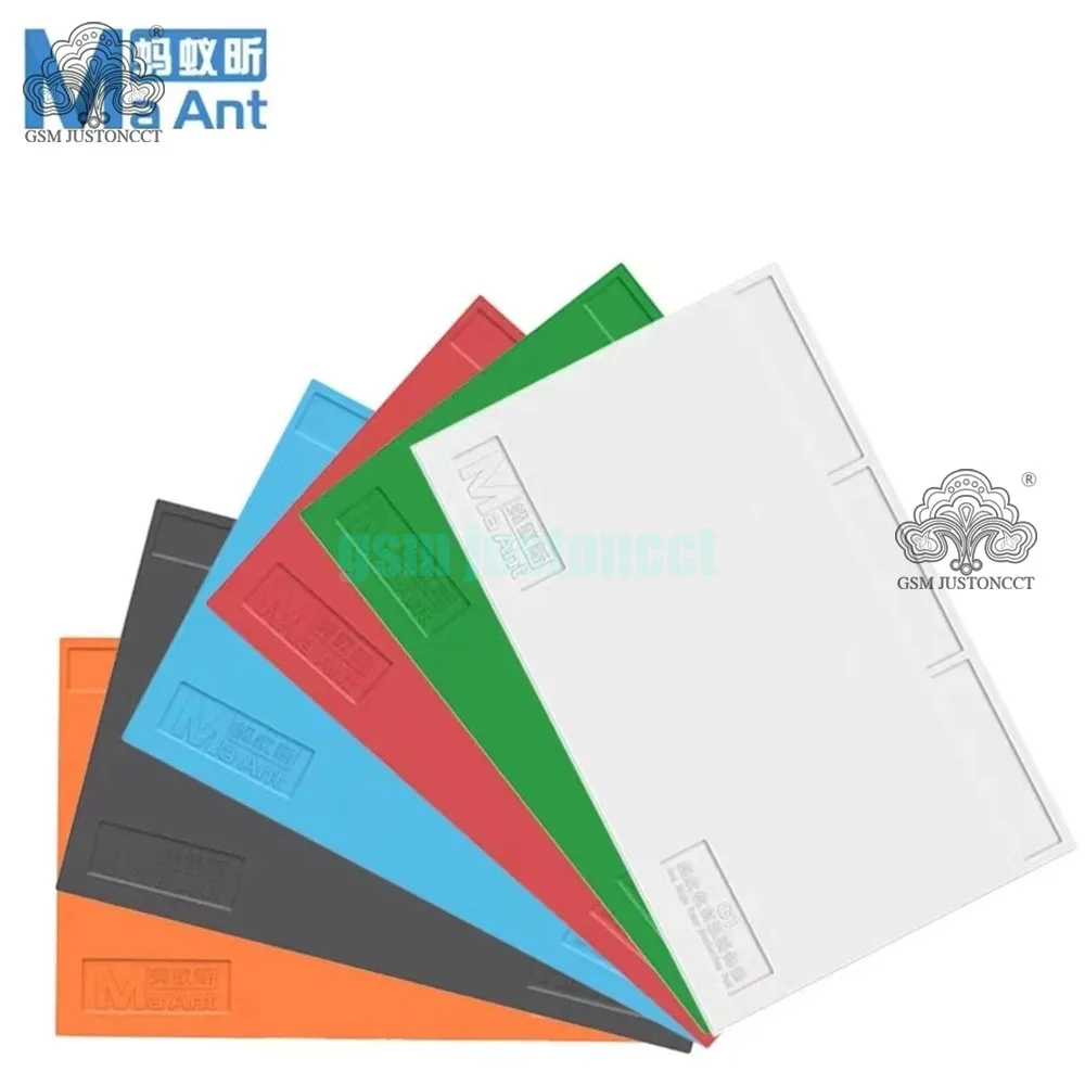 

MaAnt G1 500*300mm 6-Color Anti-High Temperature And Anti-Static Multifunctional Silicone Mat For Electronic Mobile Phone Repair