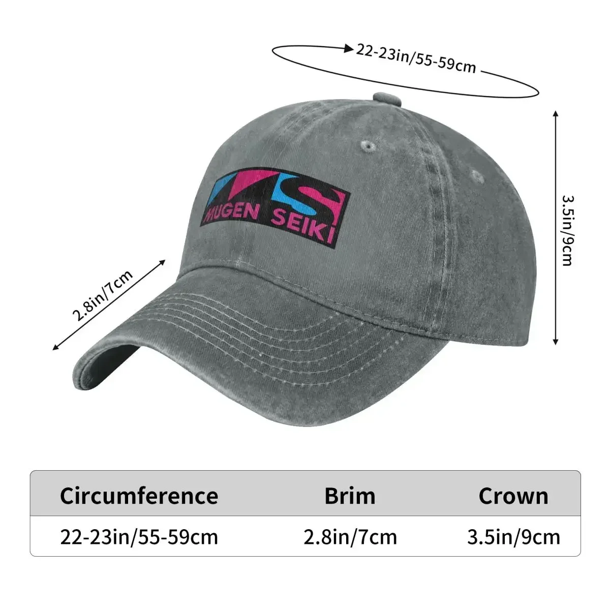 Limited Mugen Seiki Rc Fashion Baseball Cap Peaked Cap Men's Hat Women's Cap Sports Visors