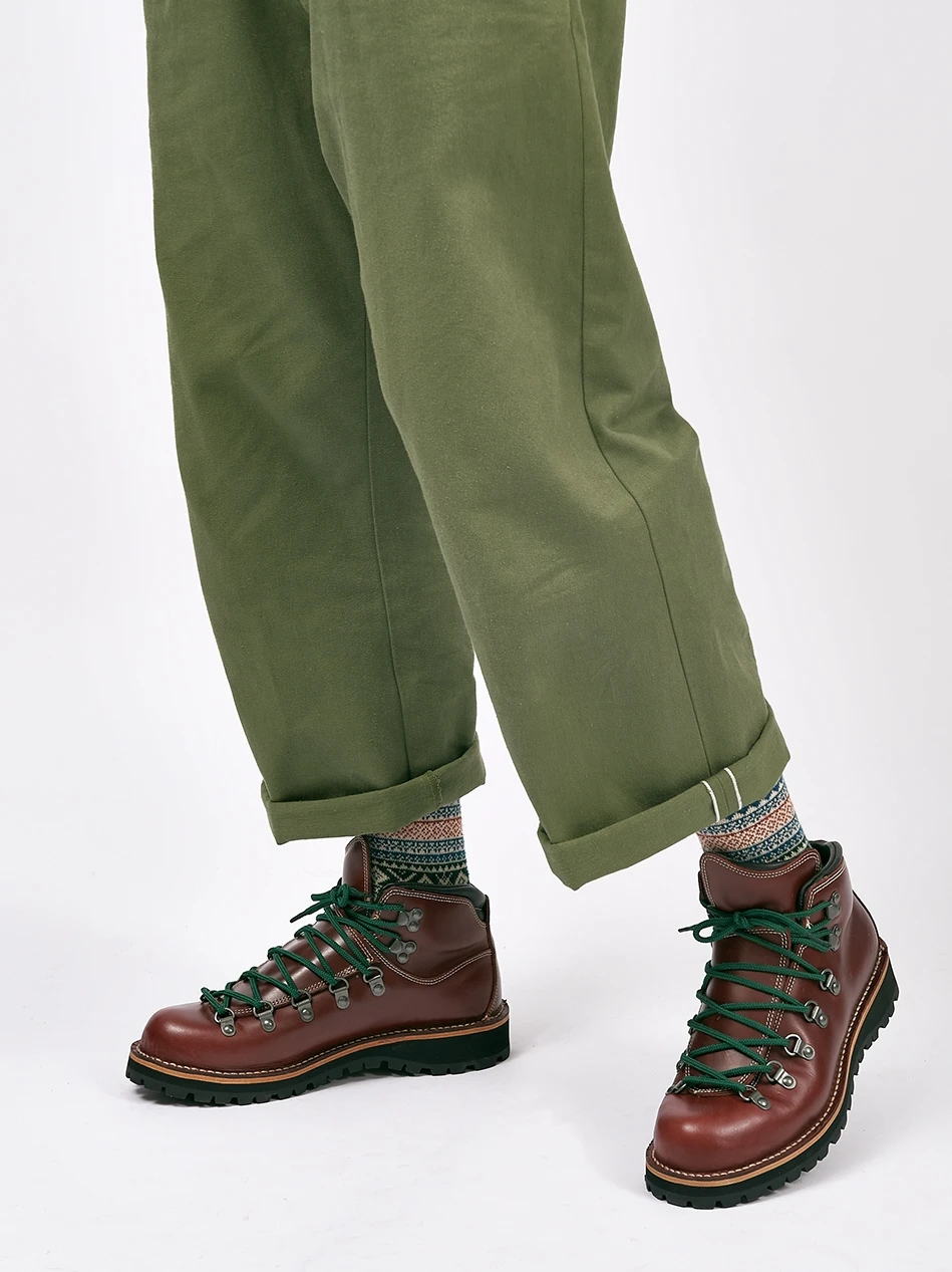 KOWM Botas de senderismo impermeables piel de vaca tobillo Goodyear - imagen 4