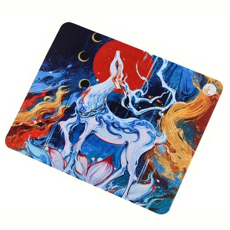 Imagem -05 - Mouse Pad Esptiger Qingsui Deer mm com Bordas Costuradas Grossas Esptiger Mouse Pad para Jogos