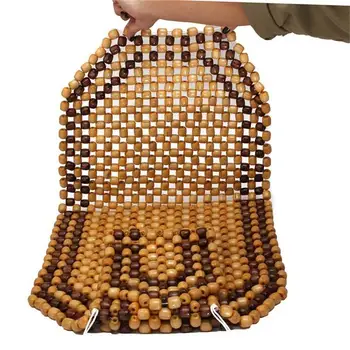 Summer wooden bead seat cover massage cushion chair home car seats covers vehicle interior spare parts for cars