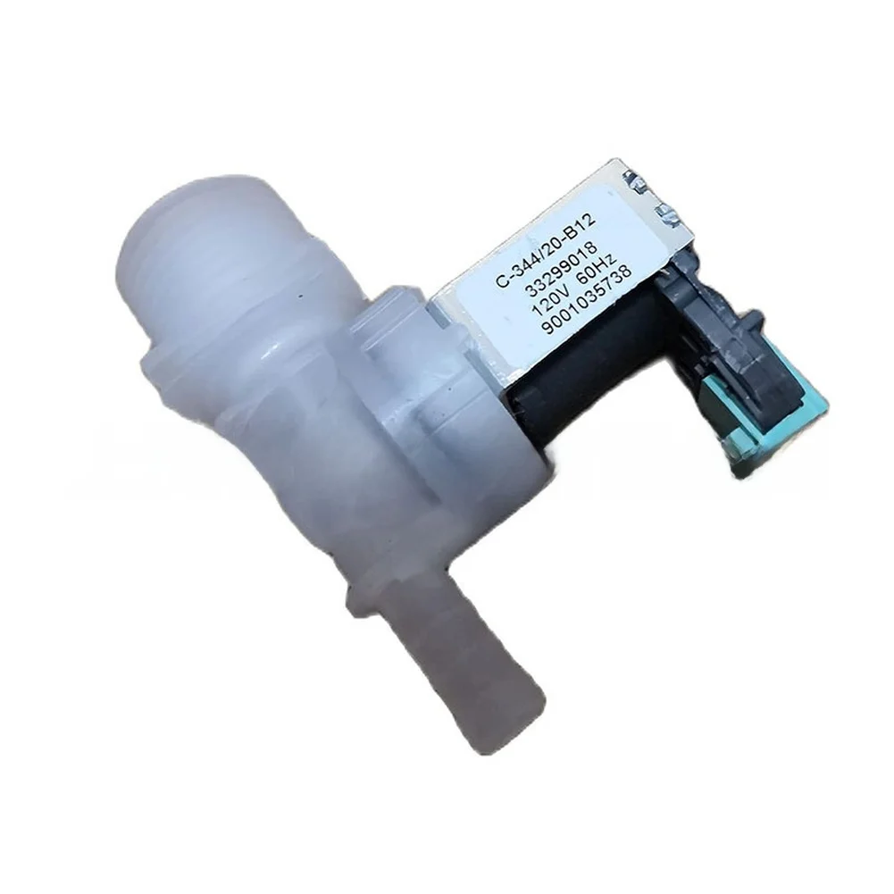 

110V AC Replacement Solenoid Valve 9001035738/33299018 for Washing Machine Water Inlet Plastic Casing with Built in Filter