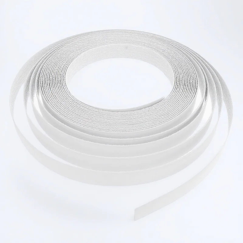 

Banding Strip Strong Adhesion Smooth Finish DIY Cuttable Heat Activated Tape for Table Cabinet Restoration